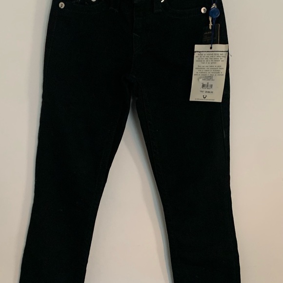 True Religion sz 25 Basic Black Skinny jeans NWT - Picture 8 of 8
